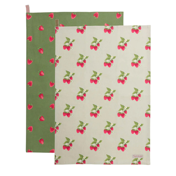Strawberries Tea Towel (Set of 2)